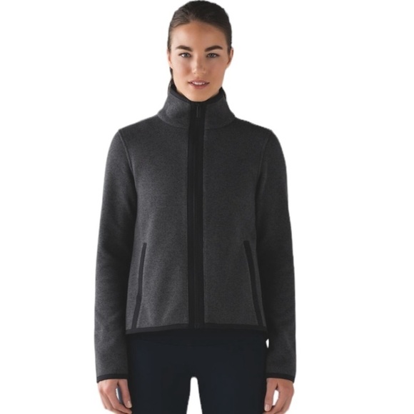 Lululemon It’s Fleecing Cold Jacket Zip Up size 4 - Picture 1 of 11